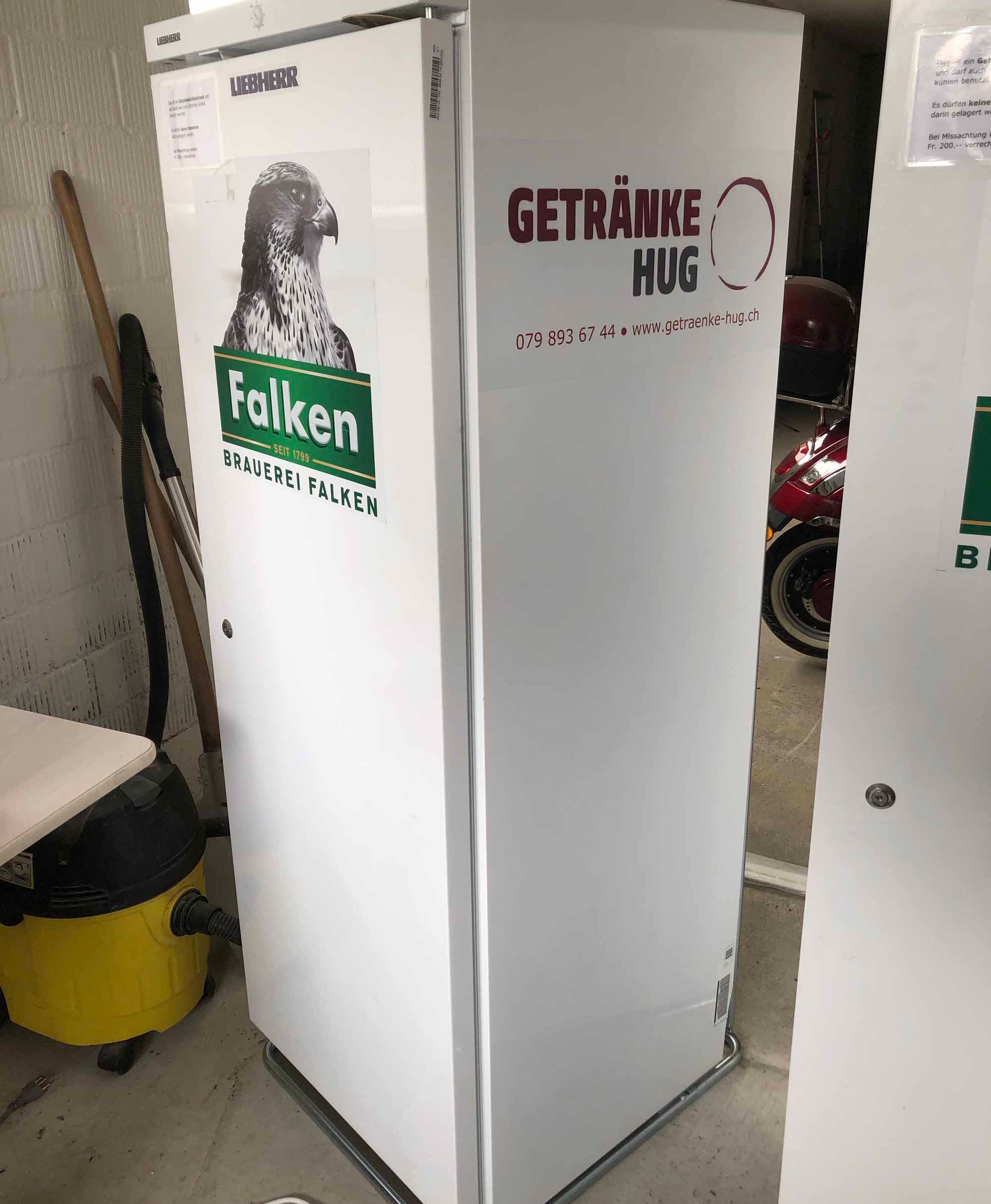 Festkühlschrank - Getränke Hug GmbH - Buch SH